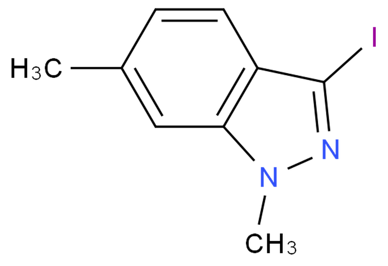 3-iodo-1,6-dimethyl-1H-indazole