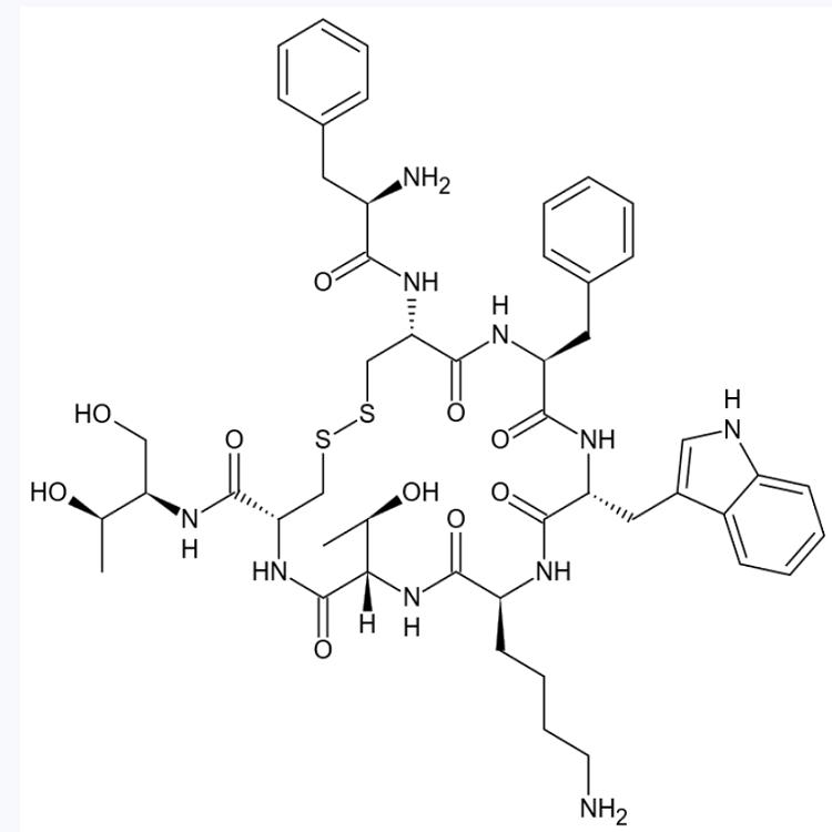 Octreotide Acetate CAS NO.83150-76-9 , 79517-01-4.png