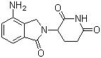 CAS 登录号：191732-72-6, 来那度胺, 3-(7-氨基-3-氧代-1H-异吲哚-2-基)哌啶-2,6-二酮