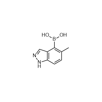 5-甲基-1H-吲唑-4-硼酸