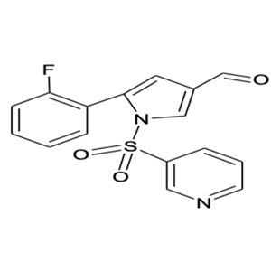 5-(2-氟苯基)-1-[(吡啶-3-基)磺酰基]-1H-吡咯-3-甲醛