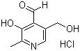 CAS 登录号：65-22-5, 吡哆醛盐酸盐, 盐酸吡哆醛, 3-羟基-5-(羟甲基)-2-甲基-4-吡啶甲醛盐酸盐