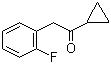 CAS 登录号：150322-73-9, 1-环丙基-2-(2-氟苯基)乙酮
