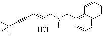 CAS 登录号：78628-80-5, 盐酸特比萘芬, 特比萘芬盐酸盐, (E)-N-(6,6-二甲基庚-2-烯-4-炔基)-N-甲基-1-萘甲胺盐酸盐