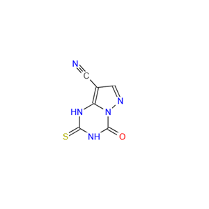 4-羟基-2-巯基-8-氰基吡唑[1,5-A][1,3,5]三嗪