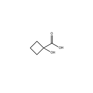 1-羟基环丁基甲酸