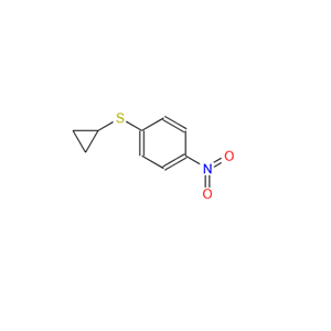 环丙基(4-硝基苯基)硫烷