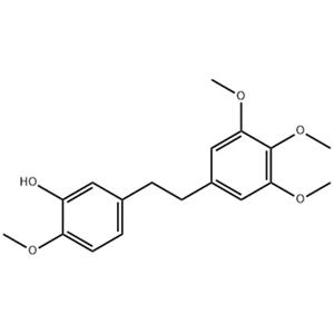 毛兰素;2-甲氧基-5-[2-(3,4,5-三甲氧基苯基)乙基]苯酚