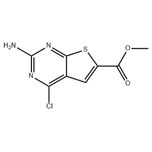 871231-32-2,2-氨基-4-氯噻吩并[2,3-D]嘧啶-6-羧酸甲酯