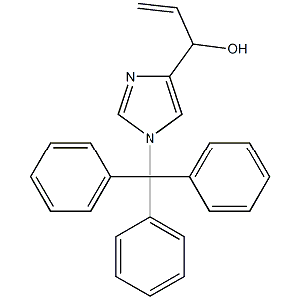 127798-61-2,1H-IMidazole-4-Methanol, α-ethenyl-1-(triphenylMethyl)-