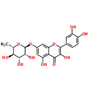 槲皮素-7-O-鼠李糖苷；田基黄苷,22007-72-3,厂家现货直采。