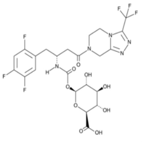(-)-Sitagliptin Carbamoyl Glucuronide.png