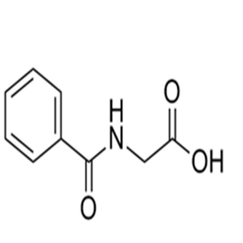Hippuric acid (2-Benzamidoacetic acid).png