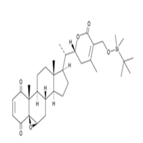 4-oxo-27-TBDMS Withaferin A.png 4-oxo-27-TBDMS Withaferin A.png
