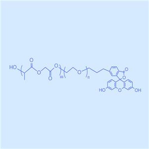 聚乳酸-羟基乙酸共聚物-聚乙二醇-荧光素