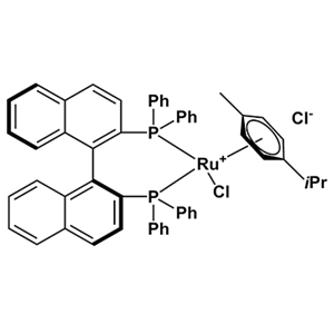 氯代[(S)-(-)-2,2'-二(二苯基膦)-1,1'-联萘](P-伞花素)氯化钌(II)