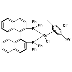 氯代[(S)-(-)-2,2'-二(二苯基膦)-1,1'-联萘](P-伞花素)氯化钌(II) 产品图片
