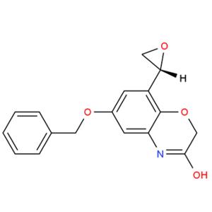 8-(2R)-环氧乙烷基-6-(苄氧基)-2H-1,4-苯并恶嗪-3(4H)-酮