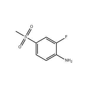  832755-13-2 2-氟-4-(甲基磺酰基)苯胺
