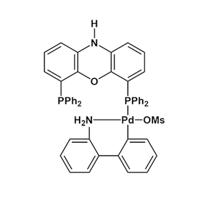 甲磺酸[4,6-双(二苯基膦)吩噁嗪](2'-氨基-1,1'-联苯-3-基)钯(II) 产品图片