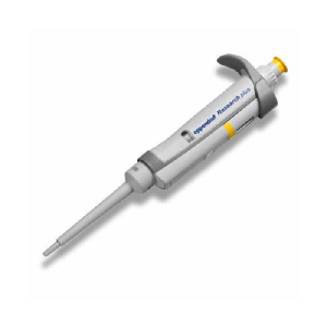 Research plus 单道可调量程移液器 10-100ul 黄色 含吸头(老货号:3120000046)|10-100ul|Eppendorf/艾本德