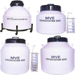 液氮罐/细胞储存罐 （不含蓝色锁盖）|Cryosystem4000|MVE