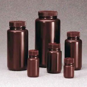 [LPE] 琥珀色广口瓶，琥珀色HDPE，琥珀色PP螺旋盖，125ml|125ml|Nalgene/耐洁