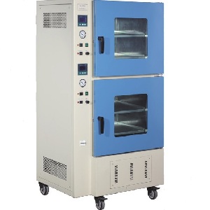 多箱真空干燥箱(电子半导体元件专用) 90L×2 RT+10～200℃|BPZ-6090-2|一恒