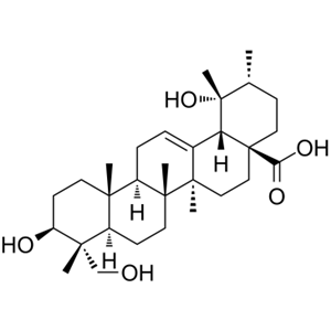 铁冬青酸  Rutundic acid   20137-37-5