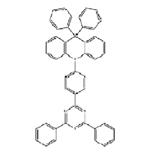 10-(4-(4,6-二苯基-1,3,5-三唑-2-基)苯基)-9,9-二苯基-9,10-二氢吖啶