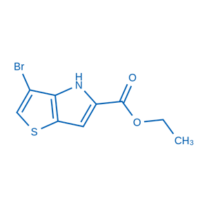 3-溴-4H-噻吩并[3,2-b]吡咯-5-羧酸乙酯