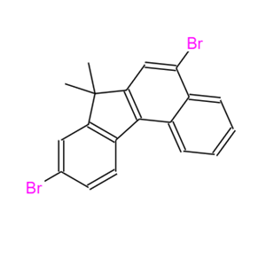 5,9-二溴-7,7-二甲基-7H-苯并[c]芴