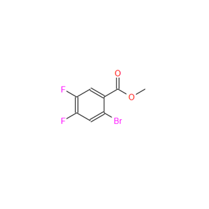 2-溴-4,5-二氟苯甲酸甲酯；878207-28-4