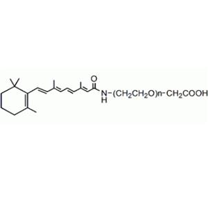 Retinoic acid-PEG-acid，维甲酸-聚乙二醇-羧酸