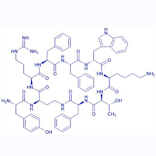 Tyr-(D-Dab4,Arg5,D-Trp8)-cyclo-Somatostatin-14 (4-11) 496849-46-8.png