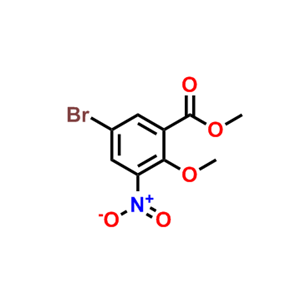 5-溴-2-甲氧基-3-硝基苯甲酸甲酯