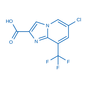 6-Chloro-8-(trifluoromethyl)imidazo[1,2-a]pyridine-2-carboxylic acid