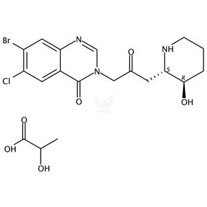 常山酮内酯  Halofuginone lactate  82186-71-8