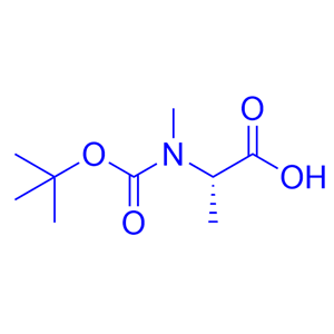 BOC-N-甲基-丙氨酸/N-(叔丁氧羰基)-N-甲基-L-丙氨酸/16948-16-6/Boc-N-Me-Ala-OH
