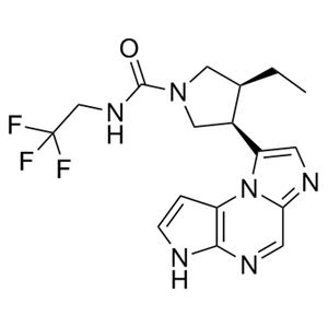 乌帕替尼Upadacitinib (ABT-494) 是一种高效，有选择性的JAK1抑制剂，用于治疗一些自身免疫性疾病