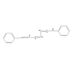 N-(5-苯胺-2E,4Z-戊二烯基)苯胺