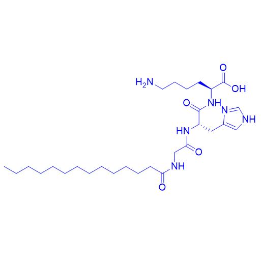 Myristoyl tripeptide-1 748816-12-8.png Myristoyl tripeptide-1 748816-12-8.png