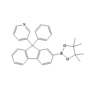 3-[9-苯基-2-（4,4,5,5-四甲基-1,3,2-二氧杂硼烷-2-基）-9H-芴-9-基]吡啶-;2230216-92-7