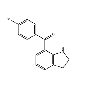 7-（4-溴苯甲酰）-2，3-二氢吲哚
