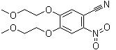 CAS 登录号：236750-65-5, 4,5-双(2-甲氧基乙氧基)-2-硝基苯甲腈