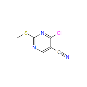 4-氯-2-甲硫基嘧啶-5-腈