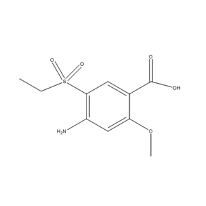 2-甲氧基-4-氨基-5-乙砜基苯甲酸