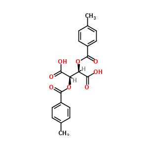 L-(-)-二对甲基苯甲酰酒石酸 (无水物) 中间体 32634-66-5