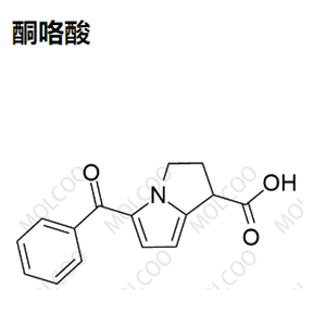 酮咯酸 74103-06-3   C15H13NO3 