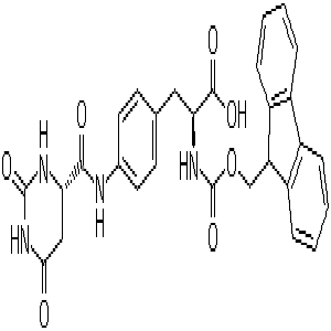 N-[(9H-Fluoren-9-ylmethoxy)carbonyl]-4-[[[(4S)-hexahydro-2,6-dioxo-4-pyrimidinyl]carbonyl]amino]-L-phenylalanine